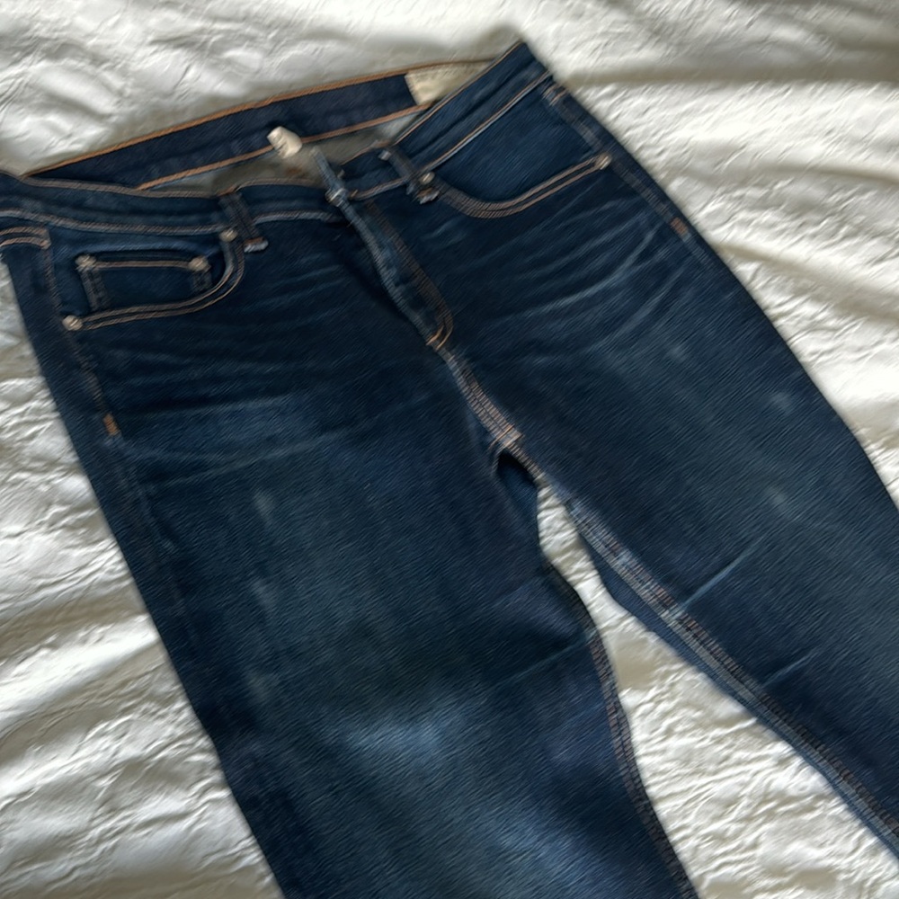 Rag and bone skinny size 32 jeans and blue indigo